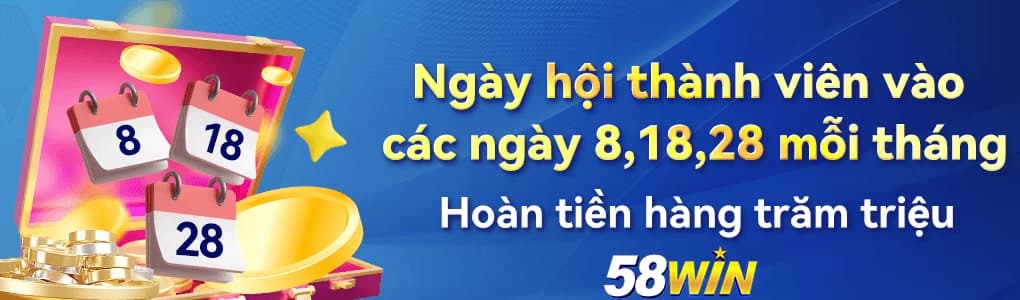 58Win – Trang Chủ 58Win.com Không Chặn | Đăng Ký +58K 7 58win